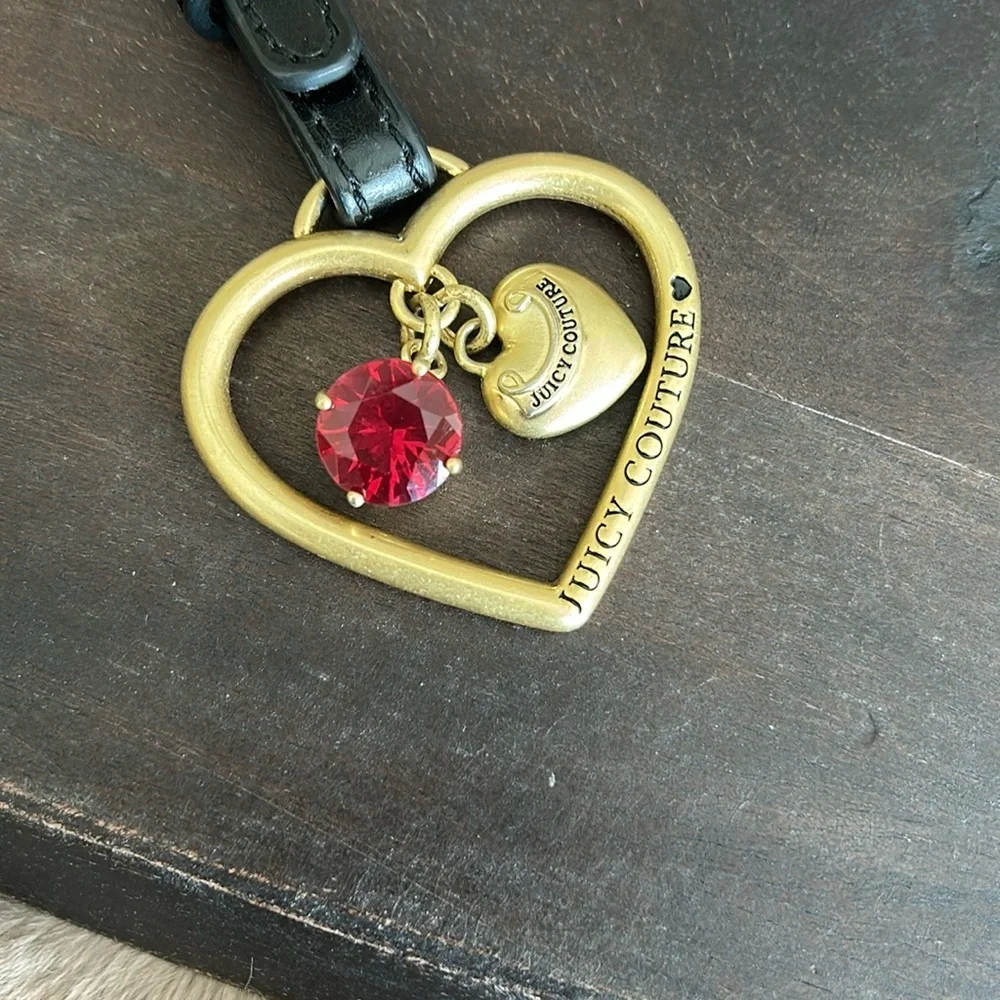 Juicy Couture Vintage bag Charm key fab/holder